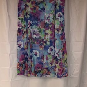 Bright colorful Midi Skirt for Spring